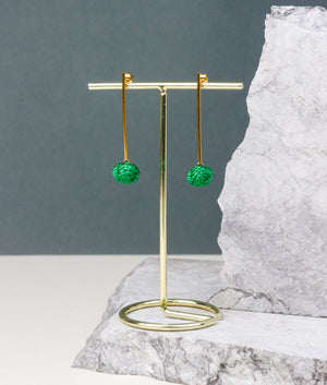 Boucles d'oreilles Beldi - Vert